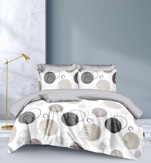 Florida Hudson King Size Imported Bed Sheet Set with Coordinated Pillow Covers